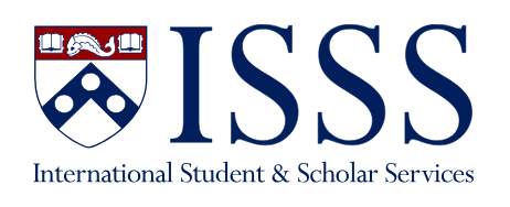 ISSS Logo - blue text on white background